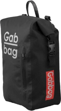 Gabbag Waterdichte Enkele Fietstas - 25 Liter - Zwart -Bo-Camp Verkoopwinkel 0bbk510 100 02 resultaat