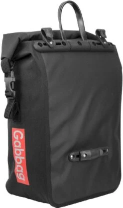 Gabbag Waterdichte Enkele Fietstas - 25 Liter - Zwart -Bo-Camp Verkoopwinkel 0bbk510 100 04 resultaat