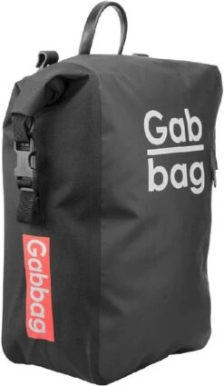 Gabbag Waterdichte Enkele Fietstas - 25 Liter - Zwart -Bo-Camp Verkoopwinkel 0bbk510 100 08 resultaat