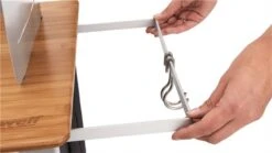 Outwell Padres XL Campingkeuken - Grijs -Bo-Camp Verkoopwinkel 1068 1900 5709388061553 padres xl keukentafel met bamboe werkblad feature photo3