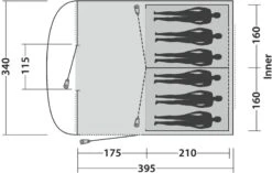 Easy Camp Edendale 600 Tunneltent 6 Persoons - Grijs 30 Easy Camp Edendale 600 Tunneltent 6 Persoons - Grijs -Bo-Camp Verkoopwinkel 1278 1900 88606f57 e3cb 4c30 8898 4536f255e167 1280x960