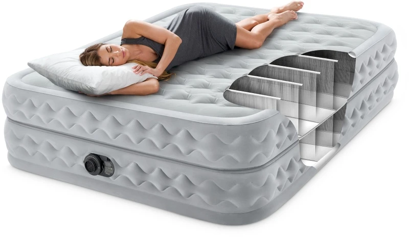 Intex Supreme Air Flow Luchtbed - Queensize - Ingebouwde Elektrische Pomp 4 Intex Supreme Air Flow Luchtbed - Queensize - Ingebouwde Elektrische Pomp - Afbeelding 4