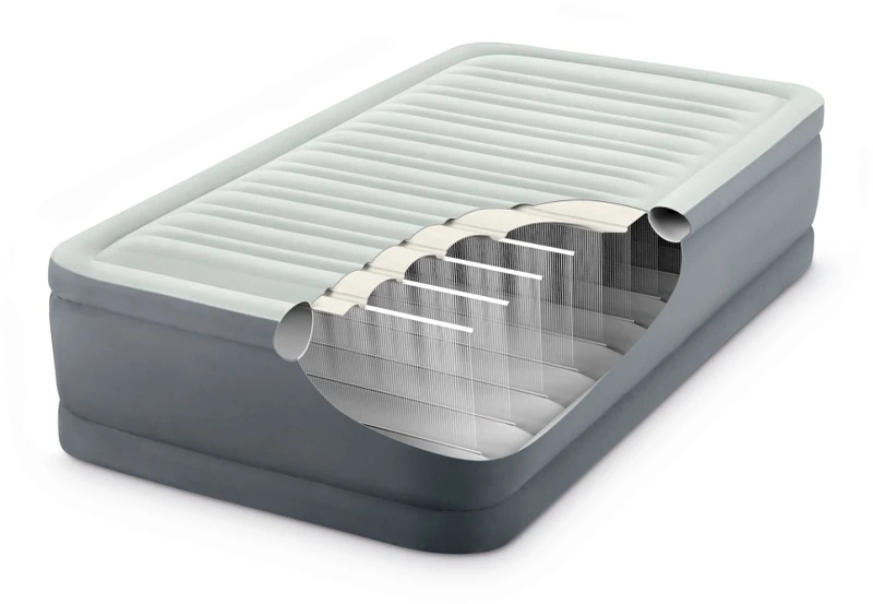 Intex Premaire Luchtbed - Eenpersoons - Ingebouwde Elektrische Pomp 4 Intex Premaire Luchtbed - Eenpersoons - Ingebouwde Elektrische Pomp - Afbeelding 4