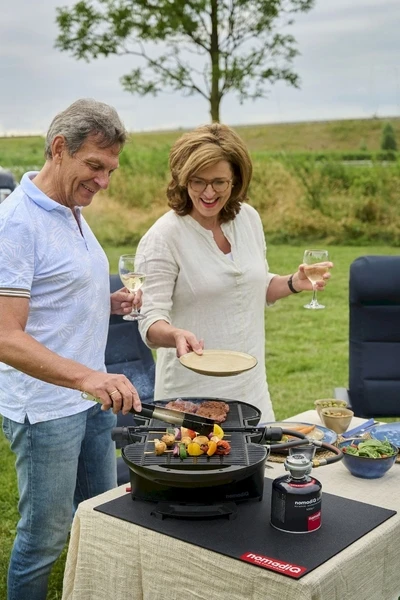NomadiQ Draagbare Gasbarbecue - Zwart 8 NomadiQ Draagbare Gasbarbecue - Zwart - Afbeelding 8