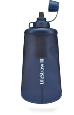 Lifestraw Peak Opvouwbare Waterfilter Fles - 650 Ml - Blauw -Bo-Camp Verkoopwinkel 1900 1900 00104066 03