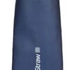 Lifestraw Peak Opvouwbare Waterfilter Fles - 1 Liter - Blauw