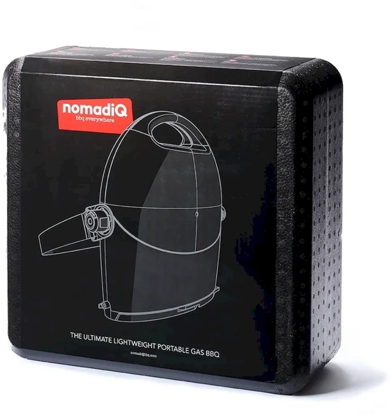 NomadiQ Draagbare Gasbarbecue - Zwart 5 NomadiQ Draagbare Gasbarbecue - Zwart - Afbeelding 5