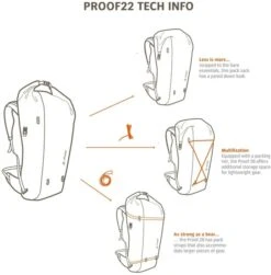 Vaude Proof Fietsrugzak - 22 Liter - Groen -Bo-Camp Verkoopwinkel 1900 1900 vdp 6