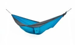 Ticket To The Moon Hangmat 2 Persoons Original Double - Aqua/Dark Grey