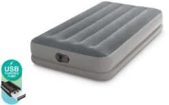 Intex Prestige Mid-Rise Luchtbed - Eenpersoons - Ingebouwde Elektrische Pomp -Bo-Camp Verkoopwinkel 745 1200 intex twin prestige mid rise luchtbed 1 persoons 2