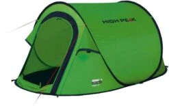 High Peak Vision 2 Pop-up Tent - 2 Persoons - Groen -Bo-Camp Verkoopwinkel 754 1200 4001690101080