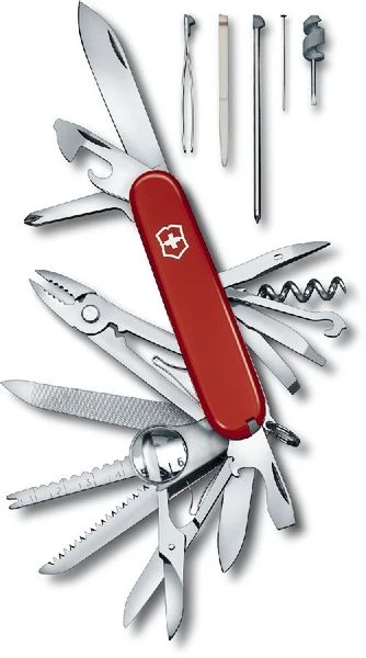 Victorinox Swiss Champ Zakmes - Rood 2 Victorinox Swiss Champ Zakmes - Rood - Afbeelding 2