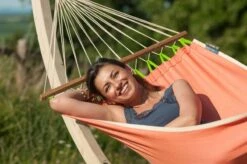 La Siesta Fruta 1 Persoons Hangmat - Mango -Bo-Camp Verkoopwinkel 797 1200 frr11 5 fruta mango weather resistant single spreader bar hammock image 05