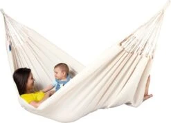 La Siesta Brisa 2 Persoons Hangmat - Vanilla -Bo-Camp Verkoopwinkel 800 1108 brh16 1 brisa vanilla weather resistant double classic hammock image 02 2