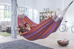 La Siesta Carolina 2 Persoons Hangmat - Flowers -Bo-Camp Verkoopwinkel 800 1195 cah16 2 ambiance 601