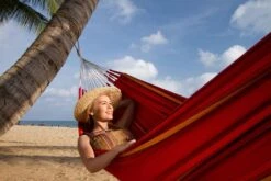 La Siesta Currambera 2 Persoons Hangmat - Cherry -Bo-Camp Verkoopwinkel 800 1200 cuh16 2 ambiance 200