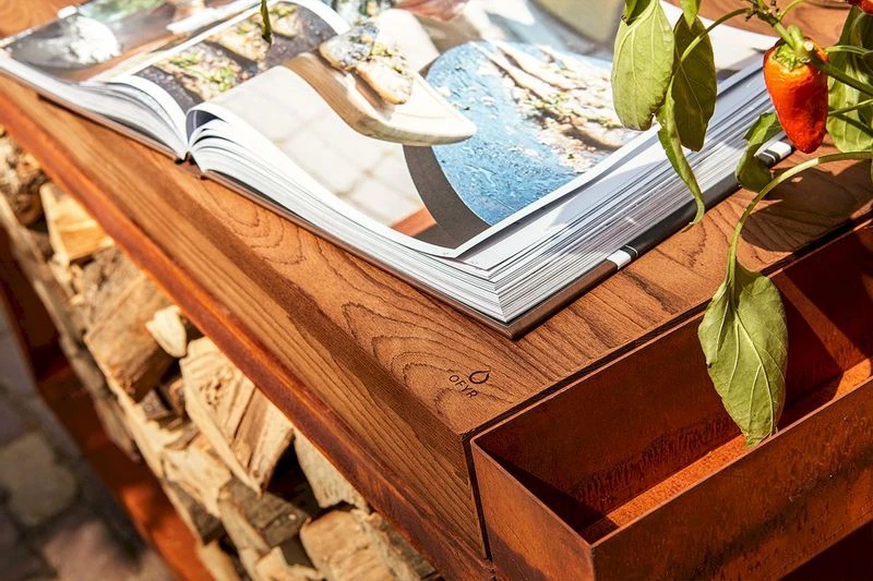 OFYR Island Corten 100 Pro Teak Wood 4 OFYR Island Corten 100 Pro Teak Wood - Afbeelding 4