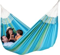 La Siesta Flora Kingsize 2 Persoons Hangmat - Curacao -Bo-Camp Verkoopwinkel 800 865 flh18 3 flora cura ao organic cotton kingsize classic hammock image 02