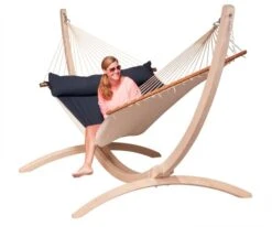 La Siesta Alabama Kingsize 2 Persoons Hangmat - Navy Blue -Bo-Camp Verkoopwinkel 800 960 nqr14 31 alabama navy blue quilted kingsize spreader bar hammock image 02