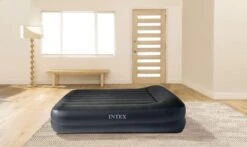 Intex Pillow Rest Raised Luchtbed - Queensize - Ingebouwde Elektrische Pomp -Bo-Camp Verkoopwinkel 899 1514 64124 2