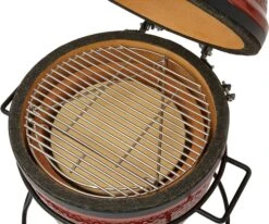 Kamado Joe Junior Barbecue -Bo-Camp Verkoopwinkel 900 1081 kamadojoejr grillgrateheatdeflector cmyk
