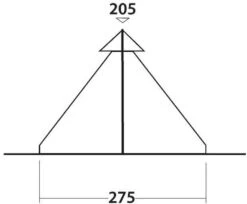 Easy Camp Bolide 400 Tipitent - 4 Personen -Bo-Camp Verkoopwinkel 900 1090 plattegrond bolide 3