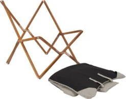 Bo-Camp Urban Outdoor Bloomsbury Vlinderstoel - Beige - L -Bo-Camp Verkoopwinkel 900 1148 1200354 06