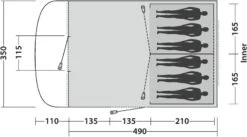 Easy Camp Palmdale 600 Tunneltent - 6 Persoons 32 Easy Camp Palmdale 600 Tunneltent - 6 Persoons -Bo-Camp Verkoopwinkel 900 1322 d1c7c481 31f5 427b 8016 677c10476fce 1280x960