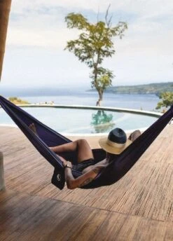 Ticket To The Moon Hangmat 2 Persoons Original Double - Navy Blue/Purple -Bo-Camp Verkoopwinkel 900 647 a28i2167