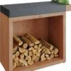 OFYR Butcher Block Storage 90 Corten - Ceramic Dark Grey