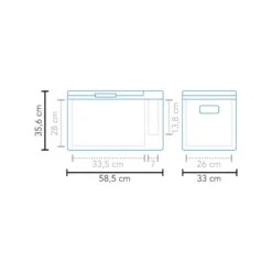 Mestic MCC-25 Compressor Koelbox - 25 Liter -Bo-Camp Verkoopwinkel 900 900 1502930h5
