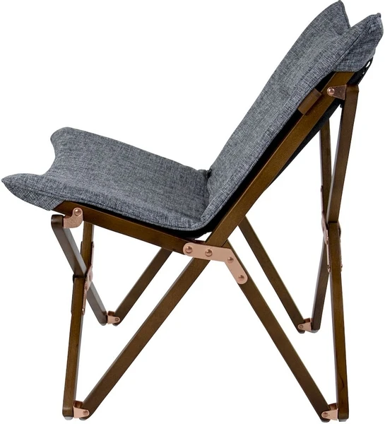 Bo-Camp Urban Outdoor Bloomsbury Relaxstoel - Grijs - S 4 Bo-Camp Urban Outdoor Bloomsbury Relaxstoel - Grijs - S - Afbeelding 4