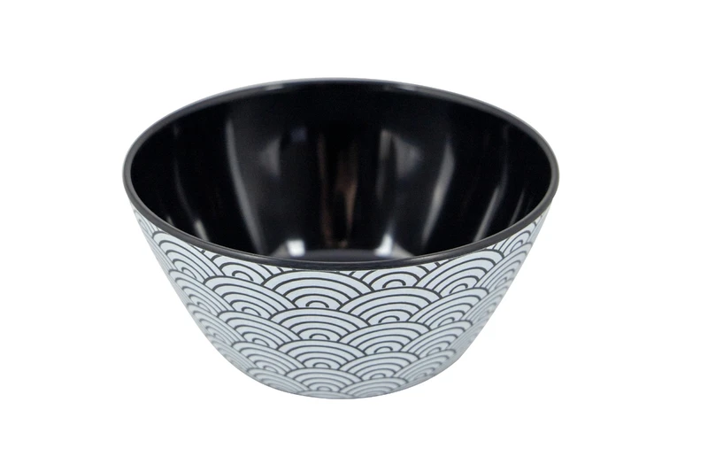 Bo-Camp Mix & Match Melamine Serviesset - 16-delig - Zwart 2 Bo-Camp Mix & Match Melamine Serviesset - 16-delig - Zwart - Afbeelding 2