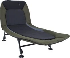 Bo-Camp Sturgeon Opvouwbaar Visbed - Zwart/Groen -Bo-Camp Verkoopwinkel bo camp opvouwbaar visbed sturgeon zwart groen 1