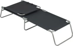 Bo-Camp Vouwbed - Grijs -Bo-Camp Verkoopwinkel bo camp vouwbed grijs