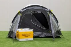 Kampa Brighton Grey 3 Tunneltent - 3 Persoons -Bo-Camp Verkoopwinkel brightongrey3 3