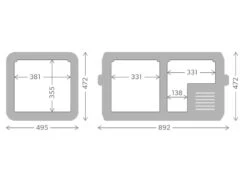 Dometic CFX3 75 Beschermhoes 21 Dometic CFX3 75 Beschermhoes -Bo-Camp Verkoopwinkel cfx3 75