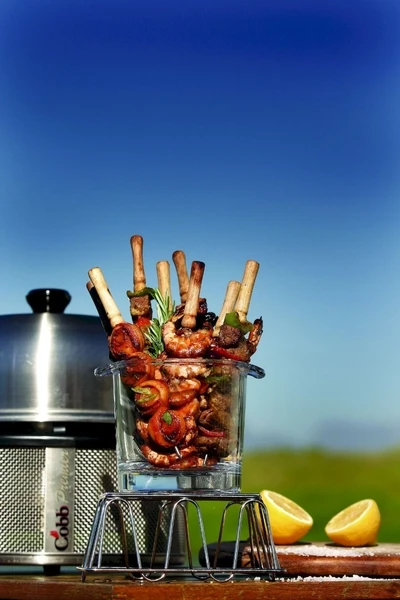 Cobb Premier Houtskoolbarbecue - Grijs 4 Cobb Premier Houtskoolbarbecue - Grijs - Afbeelding 4