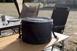 LotusGrill XL Hybrid Houtskoolbarbecue - Rood -Bo-Camp Verkoopwinkel lotusgrill in hoes