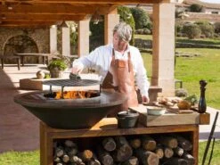 OFYR Island Corten 100 Teak Wood -Bo-Camp Verkoopwinkel ofyr2 2