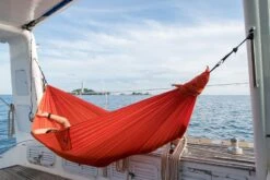 Ticket To The Moon Hangmat 1 Persoons Compact Single - Orange -Bo-Camp Verkoopwinkel oranje 4