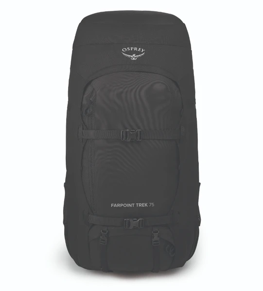 Osprey Farpoint Trek Pack Backpack - 75 Liter - Zwart 3 Osprey Farpoint Trek Pack Backpack - 75 Liter - Zwart - Afbeelding 3