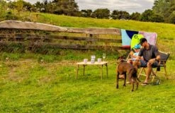 Zempire Kitpac V2 Campingtafel - Standaard - 65 X 50 - Bamboe -Bo-Camp Verkoopwinkel zempire kitpac v2 campingtafel standaard 5