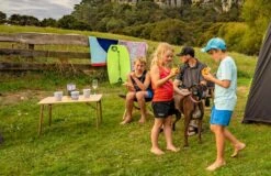 Zempire Kitpac V2 Campingtafel - Standaard - 65 X 50 - Bamboe -Bo-Camp Verkoopwinkel zempire kitpac v2 campingtafel standaard 6