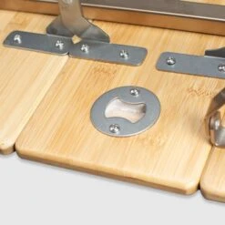 Zempire Kitpac V2 Campingtafel - Standaard - 65 X 50 - Bamboe -Bo-Camp Verkoopwinkel zempire kitpac v2 campingtafel standaard 9