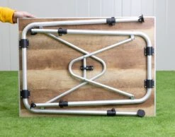 Dometic Zero Light Oak Medium Campingtafel - 80 X 60 Cm 10 Dometic Zero Light Oak Medium Campingtafel - 80 X 60 Cm -Bo-Camp Verkoopwinkel zerolightmedium